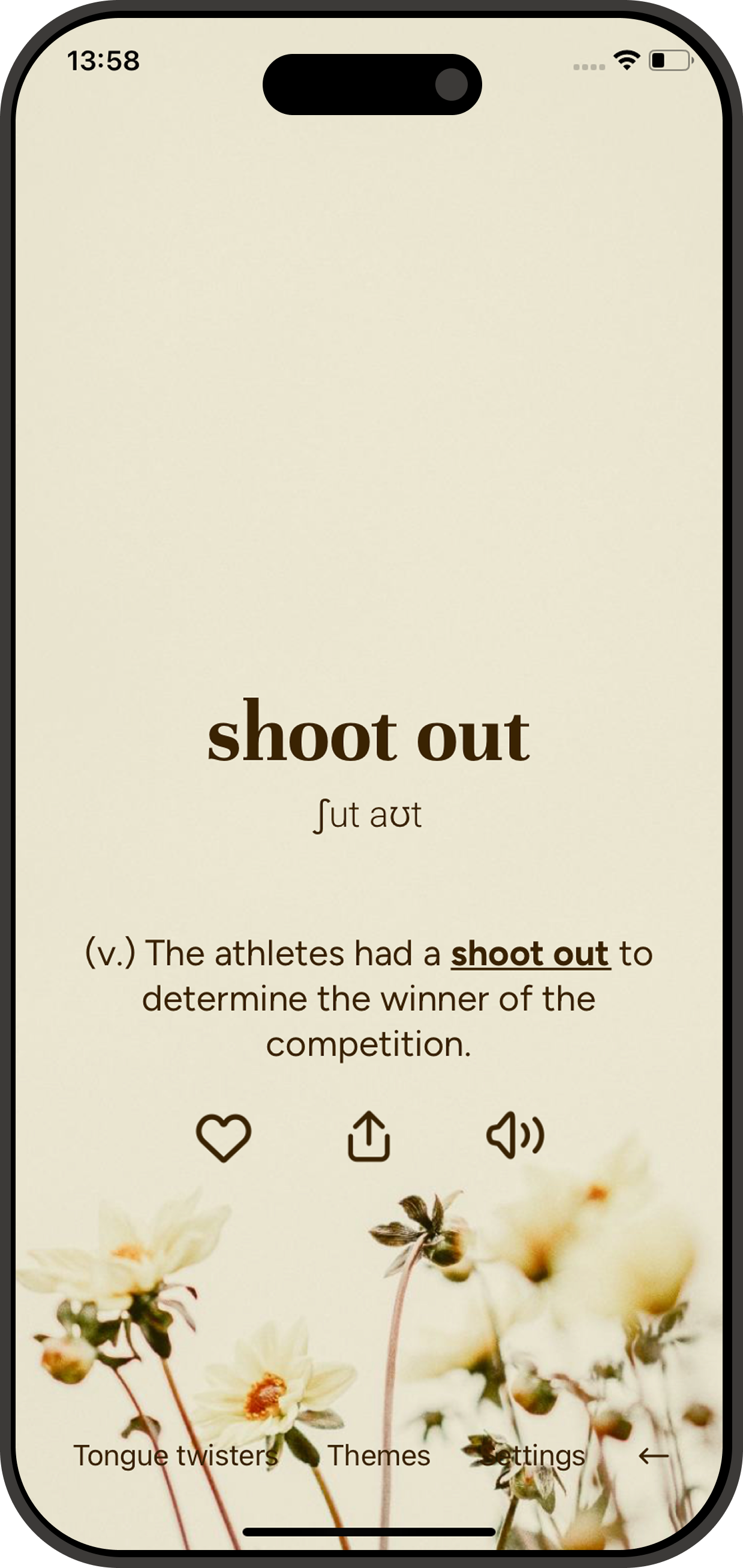 Avocado Vocabulary App Screenshot 3